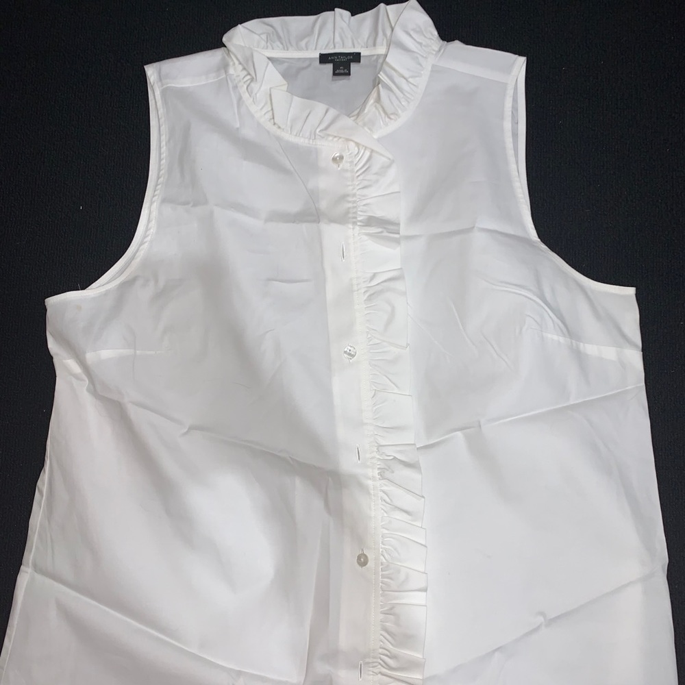 Ann Taylor white top